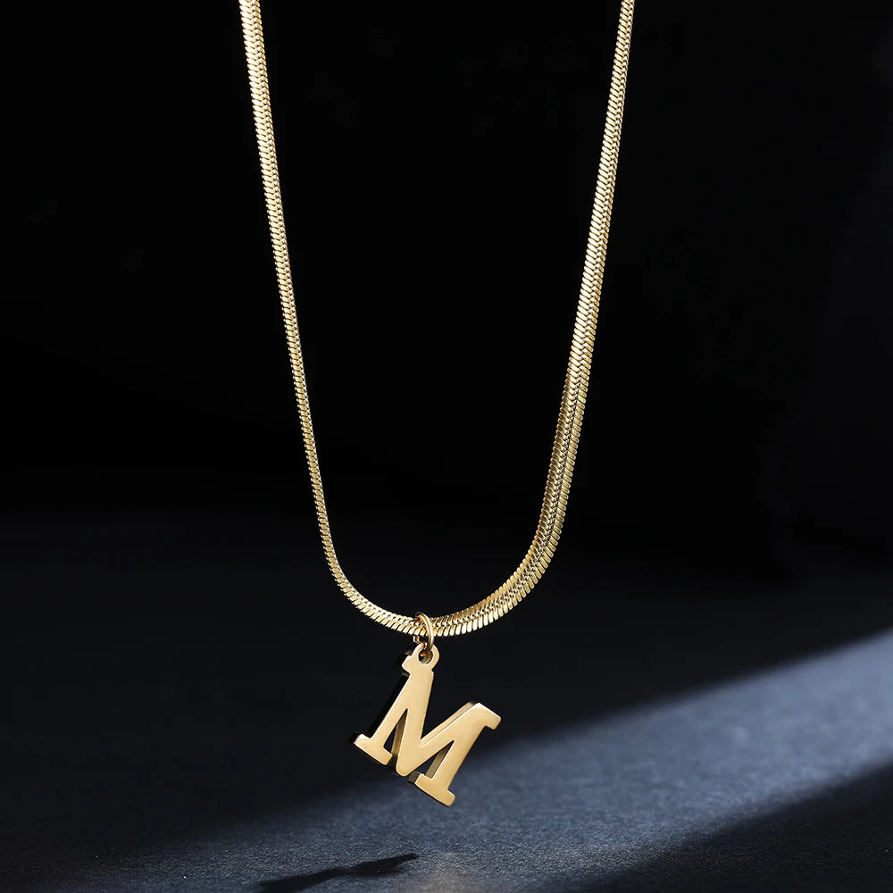 Initialen Ketting Fleur